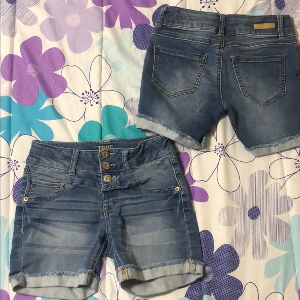 girls jean short bundle